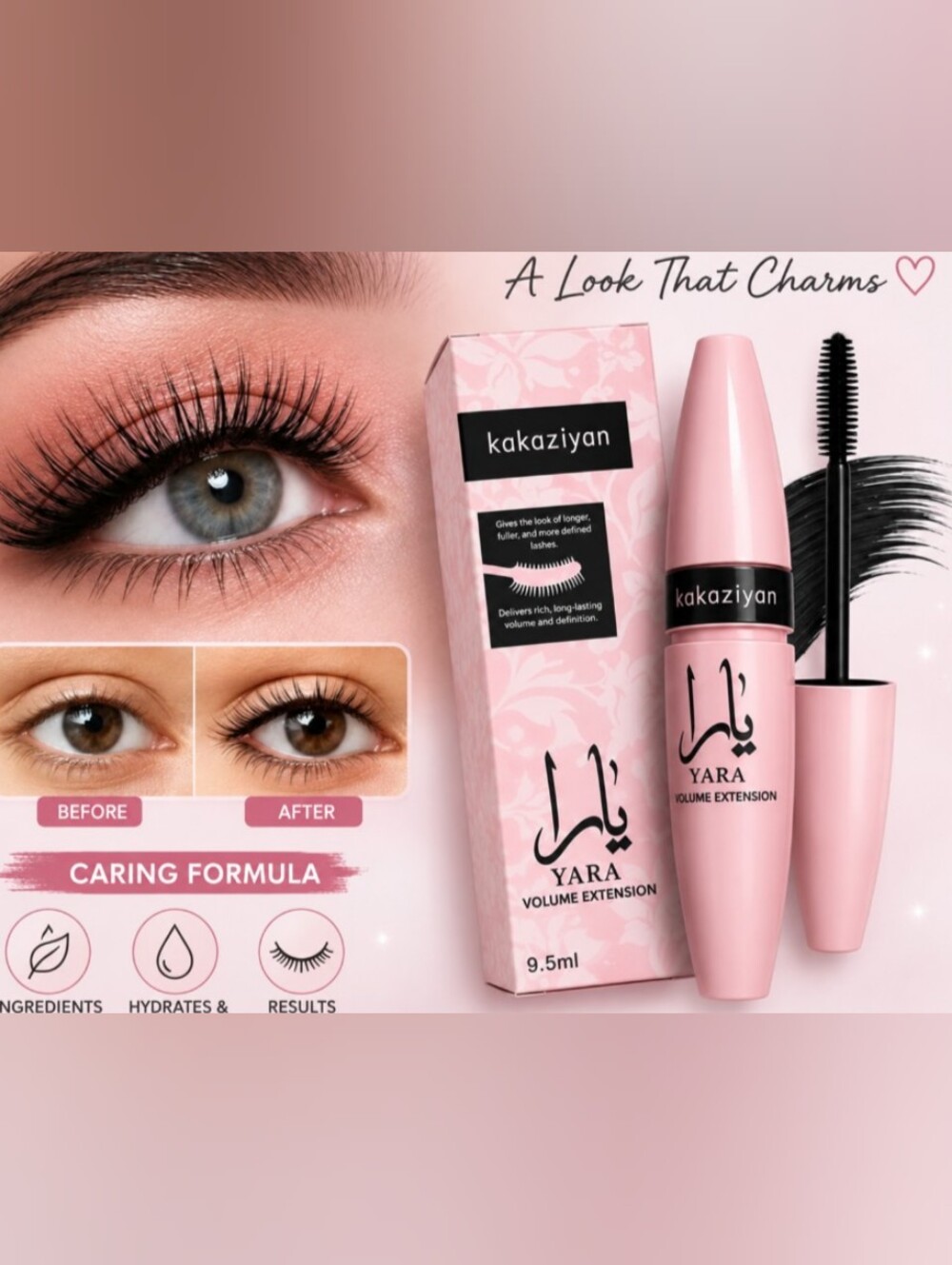 NEW Yara Volume Extension Mascara